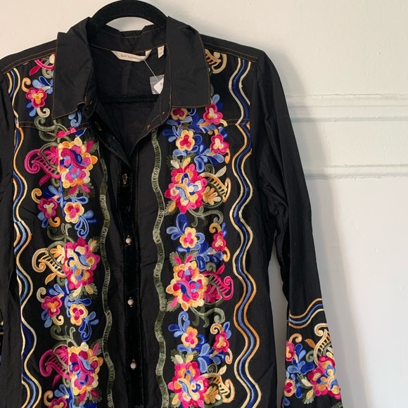 Soft Surroundings Folk Dress - Picture 1 of 6